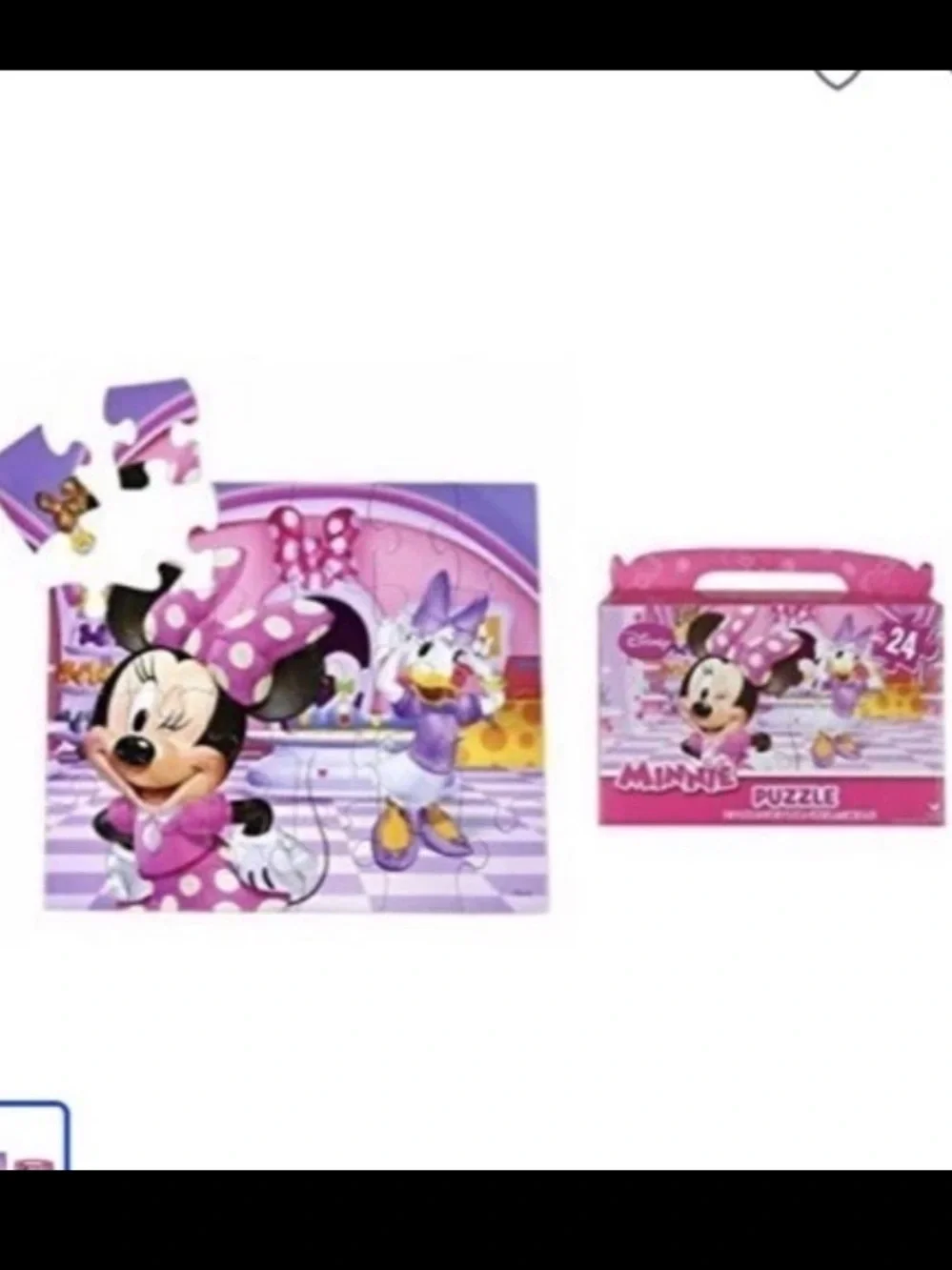 Minnie Mouse Girls 24pcs Puzzles, Jump Rope, Lanterns, Wall Decal & Door Poster